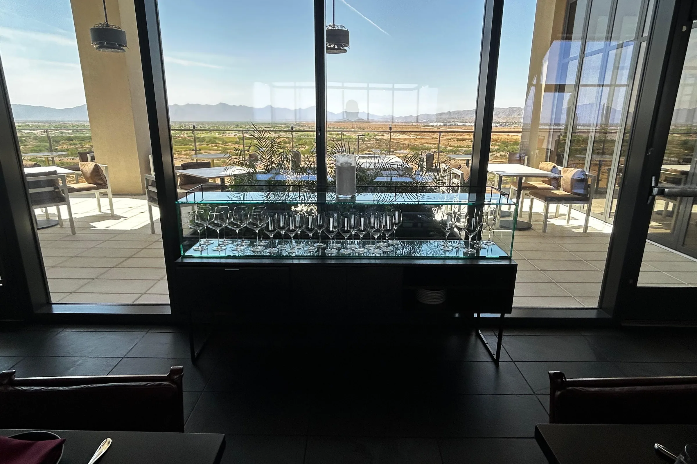High-end commercial space with panoramic Arizona desert views